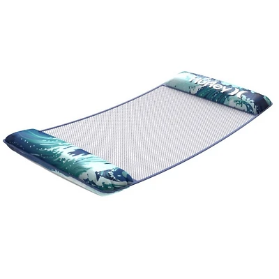 Hurley - Hamac de piscine gonflable en maille 44 pouces