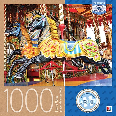 Artiste : Daseaford - Casse-tête de 1000 pièces - Carrousel