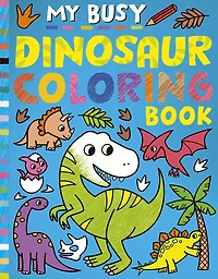 My Busy Dinosaur Coloring Book - English Edition