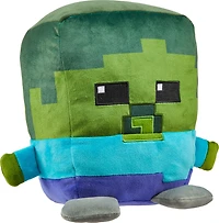 Minecraft Cuutopia Zombie Plush 10-inch Character Pillow Doll, Collectible Toy