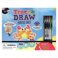 SpiceBox Trousses d'art pour enfants, Imagine, Décalque and dessine des empreintes de mains, Tranche d'âge - Édition anglaise