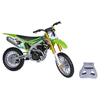 Supercross, Authentic Ricky Carmichael 1:10 Scale Collector Die-Cast Motorcycle Replica with Display Stand
