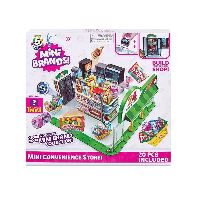 Mini Dépanneur de Mini marques 5 Surprise avec 1 Mini exclusif par ZURU