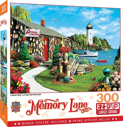 Memory Lane 300 Piece EZ-Grip Puzzle - Lobster Bay
