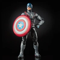Série Marvel Legends Avengers : Phase finale - Figurine de collection Captain America de 15 cm.