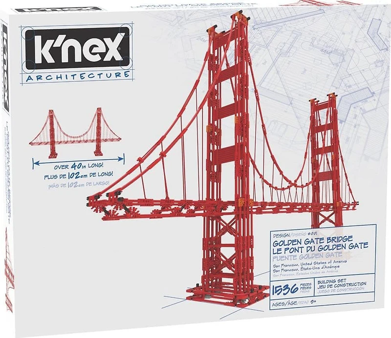 Architecture K'NEX : Pont du Golden Gate