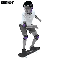 Icon ensemble combiné de planche à roulettes