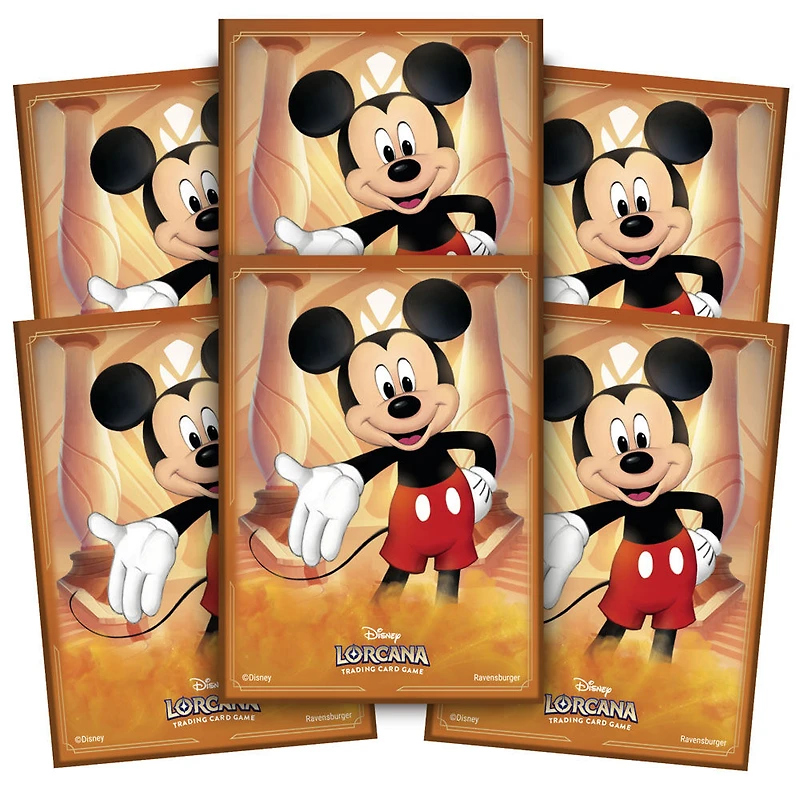Lorcana The First Chapter Card Sleeves Mickey Mouse