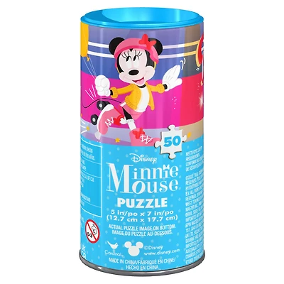 Minnie Mouse, Puzzle dans un tube