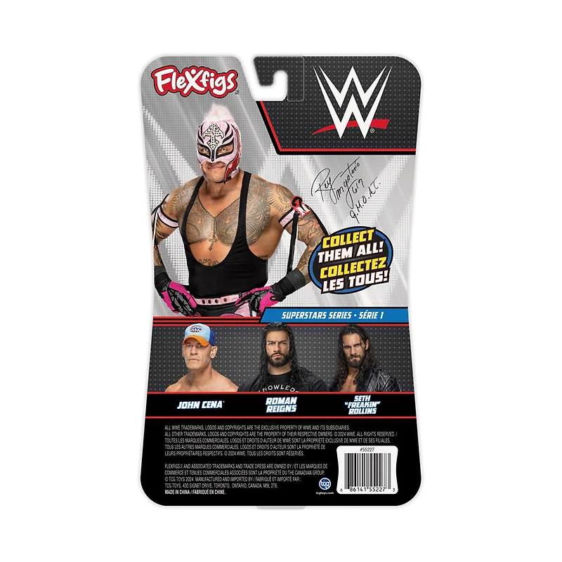 Flexfigs - 1 Pack - WWE Superstars Rey Mysterio