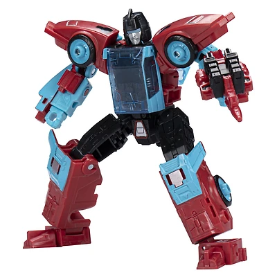Transformers Generations Legacy, figurines Autobot Pointblank and Autobot Peacemaker classe Deluxe, 14 cm
