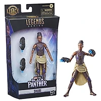 Marvel Legends Series Black Panther Legacy Collection Shuri 6-inch Action Figure Collectible Toy, 2 Accessories