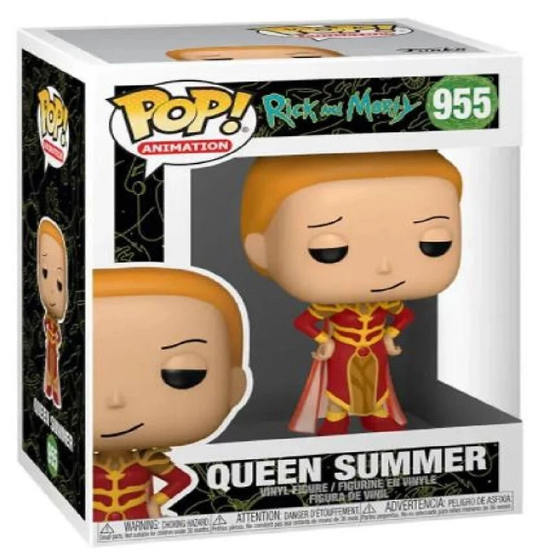 Figurine en Vinyle Queen Summer par Funko POP! Rick & Morty