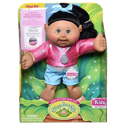  Poupée Bout d'chou de 35,5 cm - Gymnaste afro-américaine