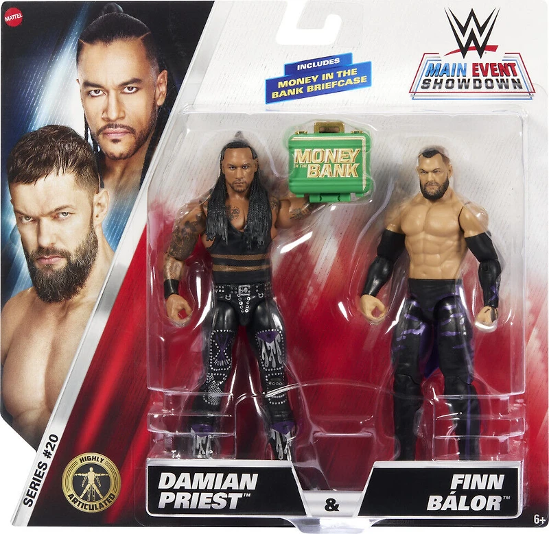 WWE Main Event Showdown Coffret de 2 Damian Priest et Finn Balor