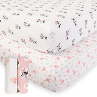Ensemble de 4 Articles Disney Minnie Mouse pour Chambre de Bébé
