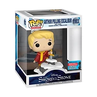 Figurine en vinyle Arthur and Excalibur par Funko POP! Deluxe: SitS - Disponible en ligne seulement