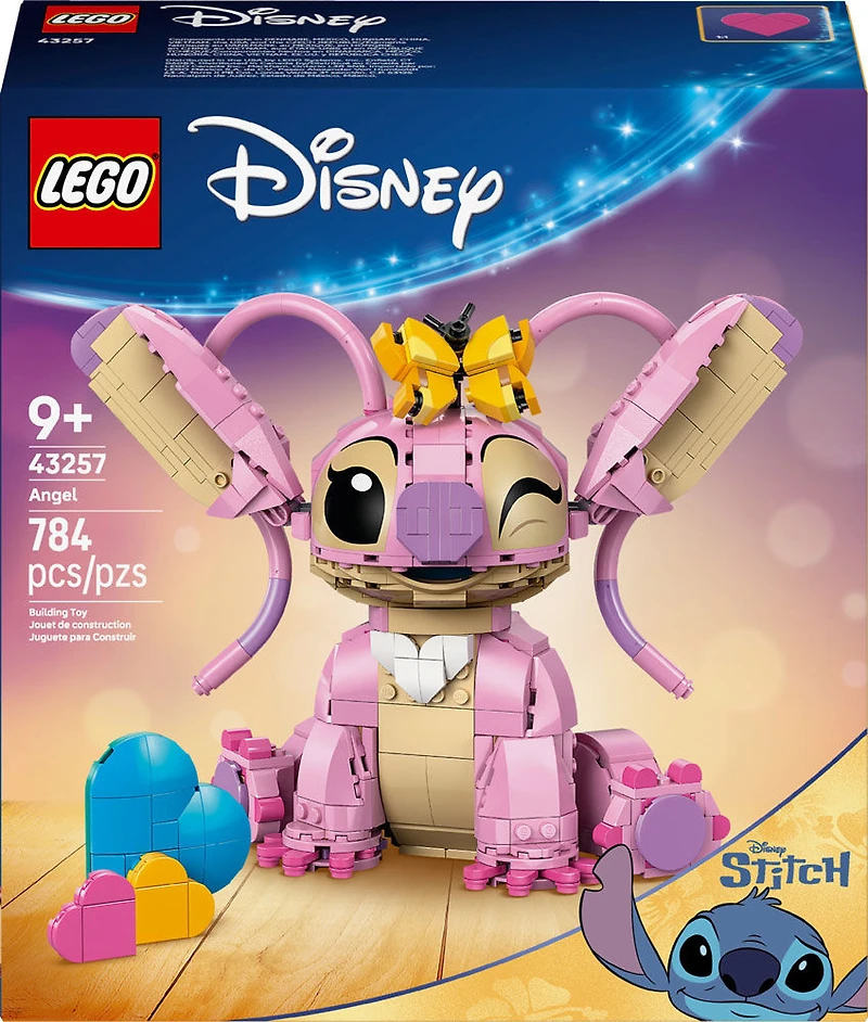 LEGO Disney Angel, Jouet de Construction Lilo & Stitch pour Filles, Garçons et Enfants, Idée-Cadeau Amusante 43257