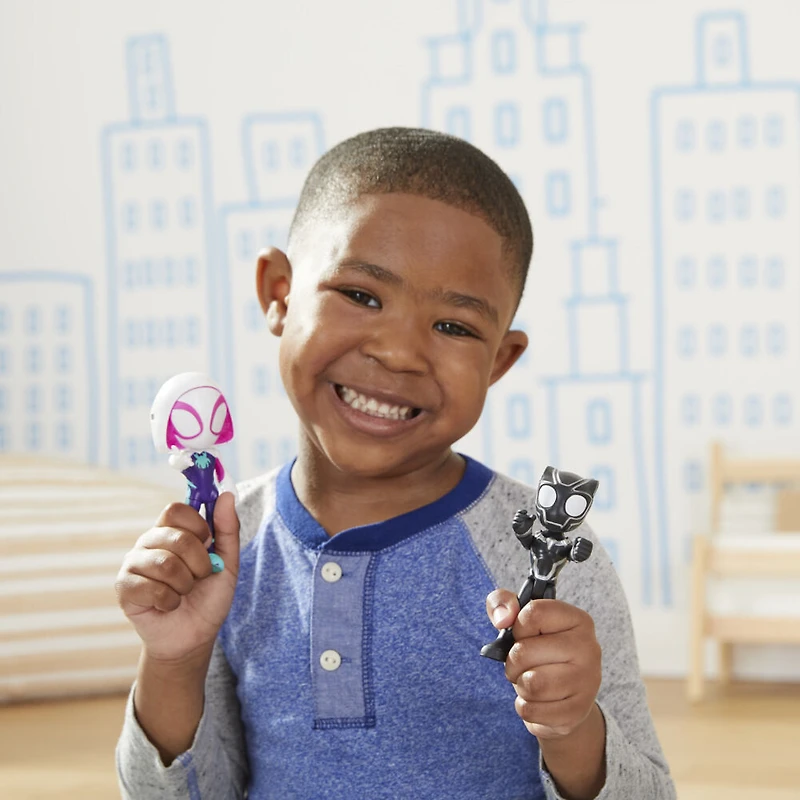 Spidey and His Amazing Friends Hero Reveal Ghost-Spider and Black Panther