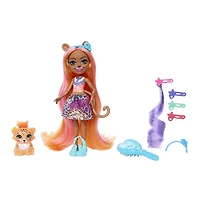 Enchantimals Glam Party Charisse Cheetah and Grinsy Doll - R Exclusive