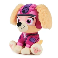 PAW Patrol Jungle Pups, Peluche Stella de 20,3 cm, animal en peluche