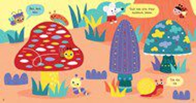 Little Children's Nature Sticker Book - Édition anglaise