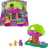 Fisher-Price Barney's World Coffret de jeu Cabane Sons et Lumières