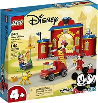 LEGO Mickey and Friends La caserne et le camion de pompiers de Mickey et ses amis 10776 (144 pièces)