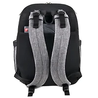 Fisher Price Kaden Backpack Diaper Bag Grey And Black