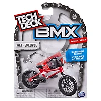 Tech Deck - Finger BMX - Wethepeople - Rouge/Noir - Séries 8