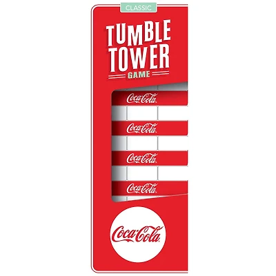 Masterpieces Puzzle Company Coca-Cola Tumble Tower Board Game - English Edition