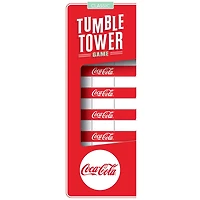 Masterpieces Puzzle Company Coca-Cola Tumble Tower Board Game - English Edition