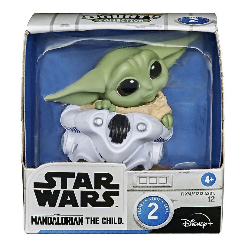 Star Wars The Child figurine de " bébé Yoda " caché dans un casque