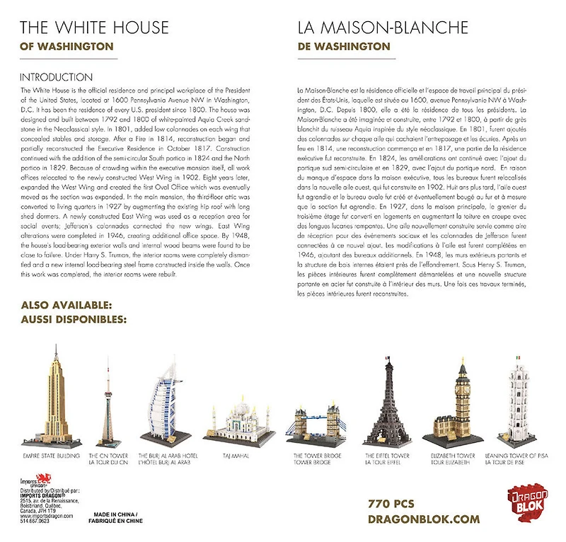 Dragon Blok - La Maison-Blanche