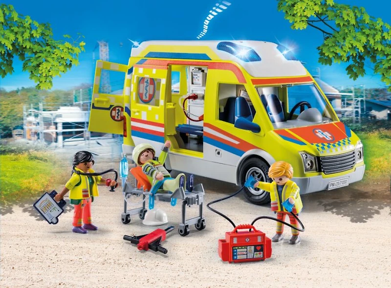 Playmobil - Ambulance avec effets lumineux et sonore