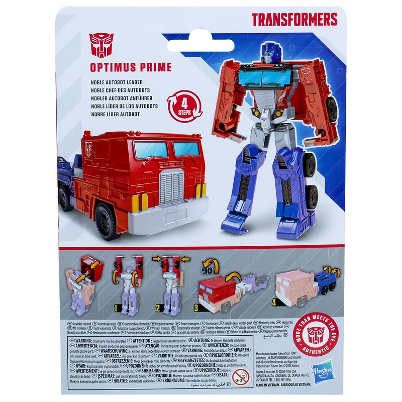 Transformers Generations Toys Authentics Alpha Optimus Prime Action Figure 7 Inch