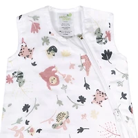 Perlimpinpin-Sac de nuit en mousseline 1.5 TOG-Jungle lotus-0-6m
