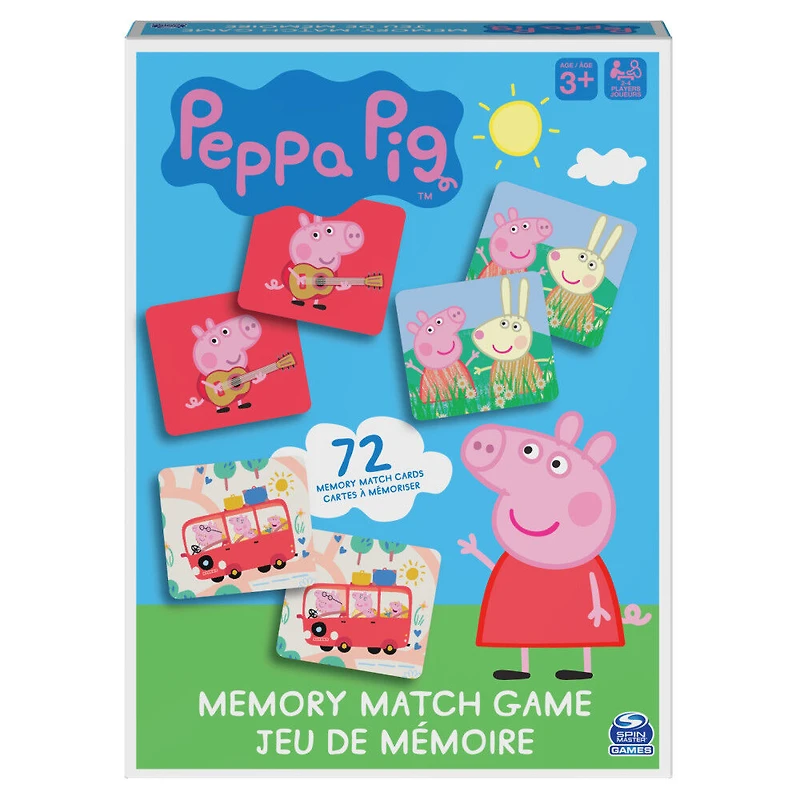 Peppa Pig Memory Match Game