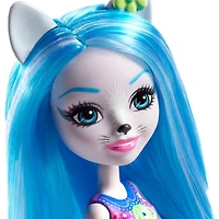 Enchantimals - Poupée Winsley Wolf et figurine Trooper