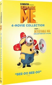 Illumination Presents: 4-Movie Collection (Despicable Me / Despicable Me 2 / Despicable Me 3 / Minions)