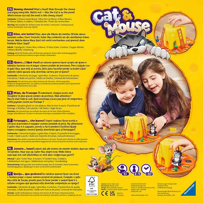 Ravensburger - Cat and Mouse Game - R Exclusive