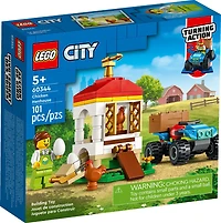 LEGO City Le poulailler 60344 Ensemble de construction (101 pièces)