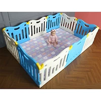 Parc de Jeu BabyCare Bleu Ciel