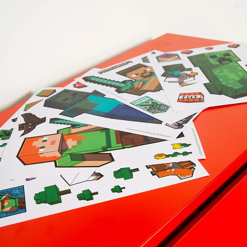 Autocollants muraux Phoenix Minecraft