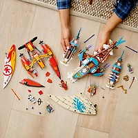 LEGO Ninjago La bataille de catamarans 71748 (780 pièces)