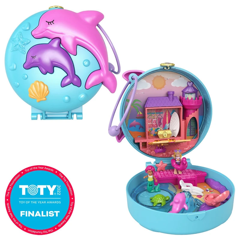 Polly Pocket - Coffret La Plage des Dauphins