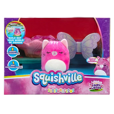 Squishville peluche, ensemble d'accessoires - Fée lotus