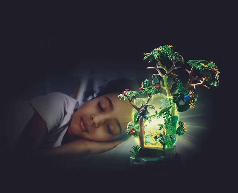 Playmobil - Kapokier avec effets sonores de la forêt tropicale