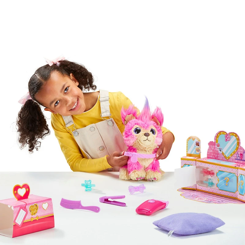 Scruff A Luv'' Cutie Cuts Pink