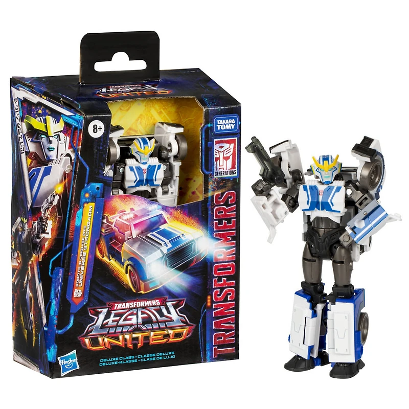 Transformers Legacy United Deluxe Class Robots in Disguise 2015 Universe Strongarm Action Figure